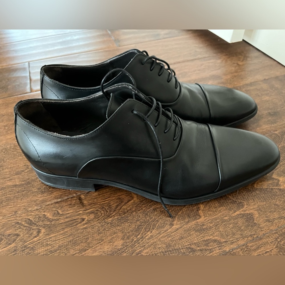 Bruno Magli Mario Leather Cap Oxford size 13